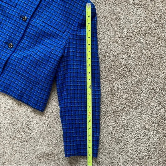 Vintage Pendleton Wool Cropped Blazer Jacket - Picture 11 of 14